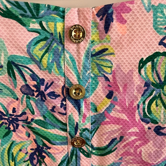 Lilly Pulitzer Collette Scallop Hem Skort - Picture 2 of 4